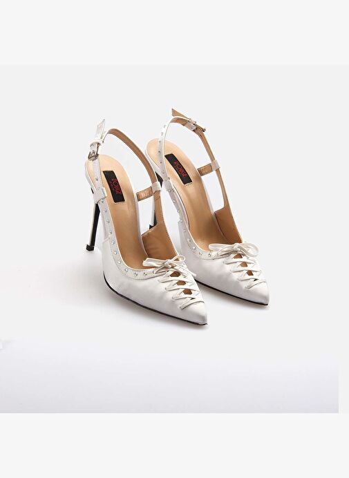 Rouge Uzun Topuklu Kadın Gece & Abiye Ayakkabı 9033 - Görsel 4