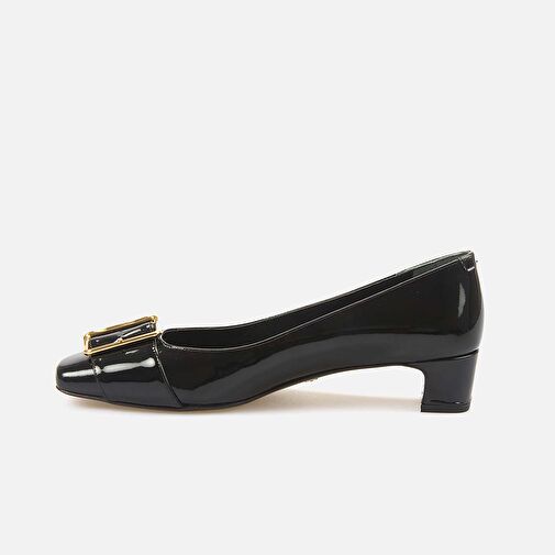 Rouge Siyah Kadın Rugan Abiye Ayakkabı 242RGK680 520303 - Görsel 3