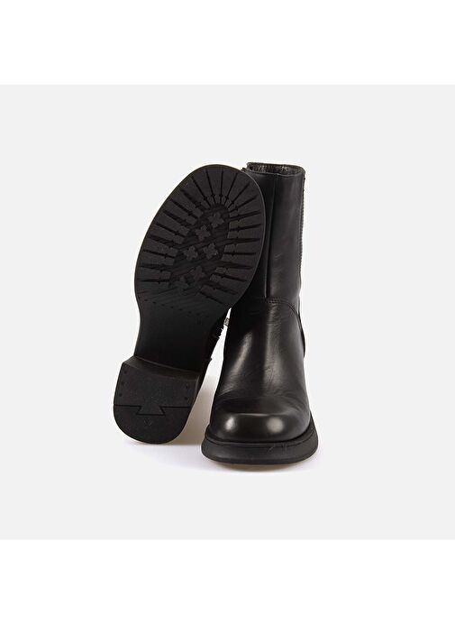 Kemal Tanca Hakiki Deri Kadın Topuklu Bot 21407 - Görsel 6