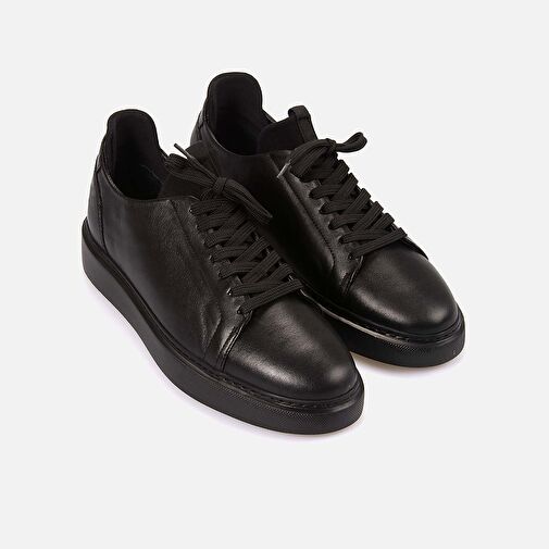 Kemal Tanca Hakiki Deri Bağcıklı Erkek Günlük Ayakkabı 021 - Görsel 4