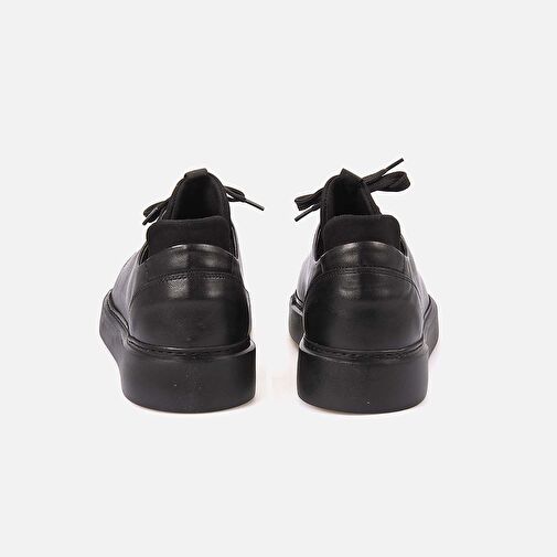 Kemal Tanca Hakiki Deri Bağcıklı Erkek Günlük Ayakkabı 021 - Görsel 5