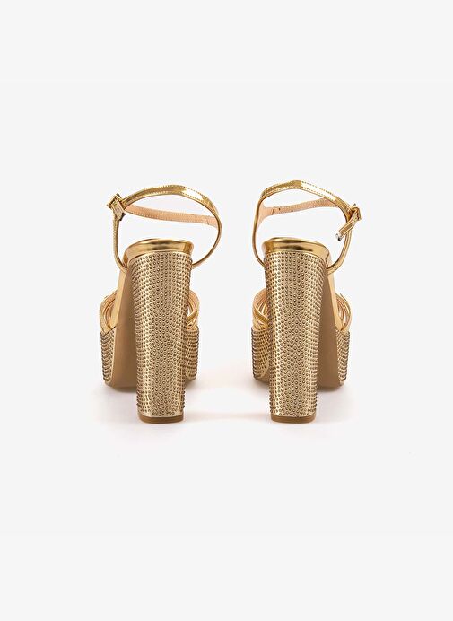 Mocassini Kadın Gece & Abiye Ayakkabı H6681 - Görsel 5