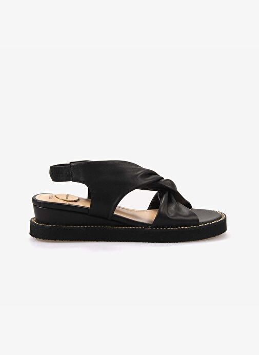 Mocassini Hakiki Deri Kadın Sandalet 7690 - Görsel 2