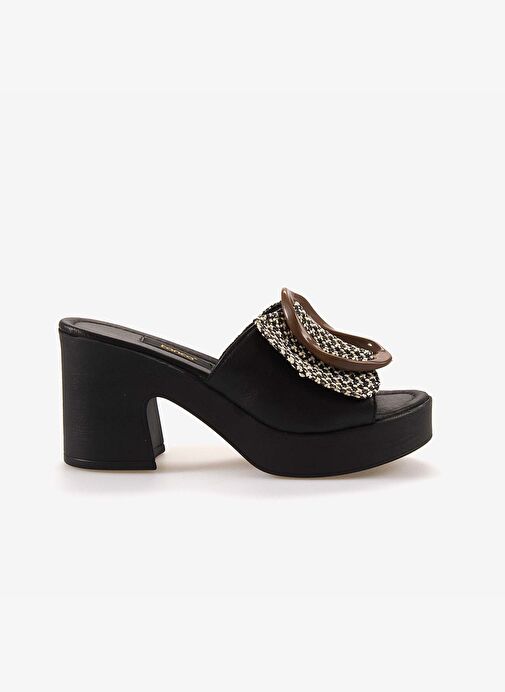 Kemal Tanca Kadın Topuklu Terlik 06-0015-88 - Görsel 2