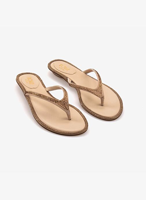 Rouge Kadın Taşlı Terlik R1-5 - Görsel 4