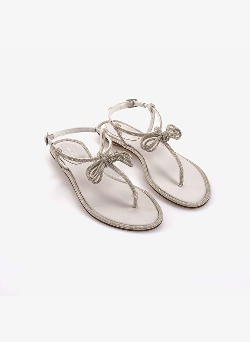 Rouge Kadın Taşlı Sandalet R1-4 - Görsel 4