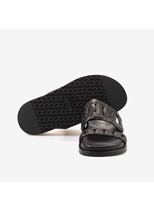 Rouge Hakiki Deri Kadın Terlik 3060-13 - Görsel 6