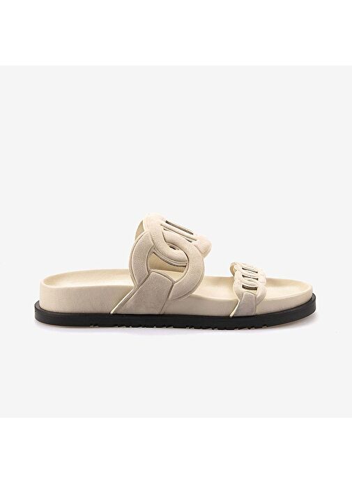 Rouge Hakiki Deri Kadın Terlik 3060-13 - Görsel 2