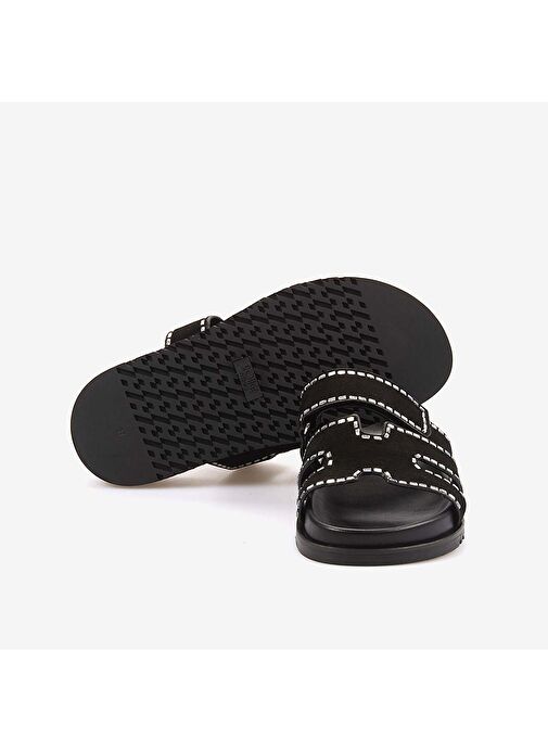 Rouge Hakiki Deri Süet Kadın Terlik 3092-1 - Görsel 6