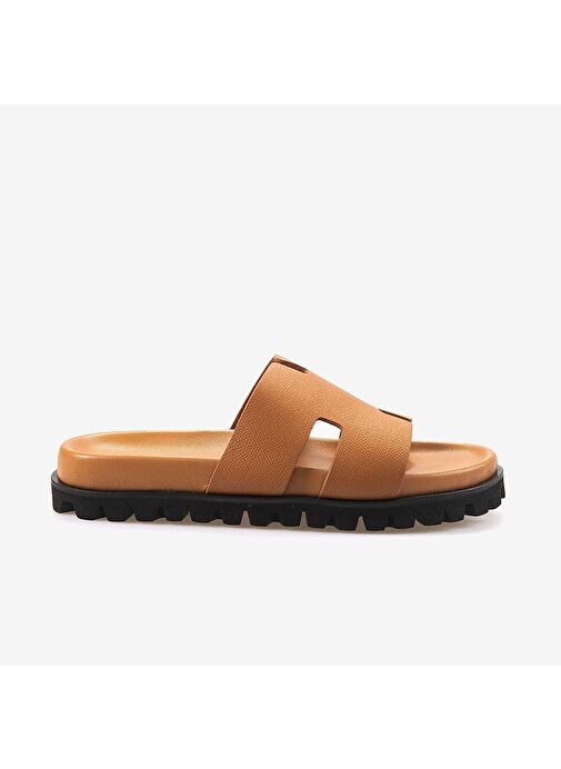 Mocassini Hakiki Deri Erkek Terlik 3041-3 - Görsel 2