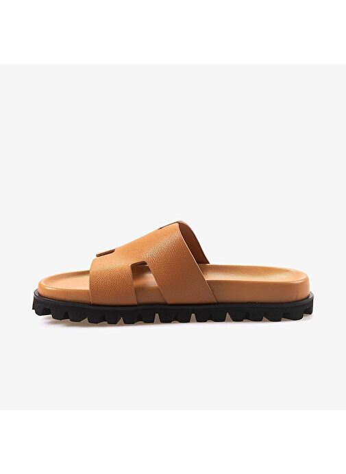 Mocassini Hakiki Deri Erkek Terlik 3041-3 - Görsel 3