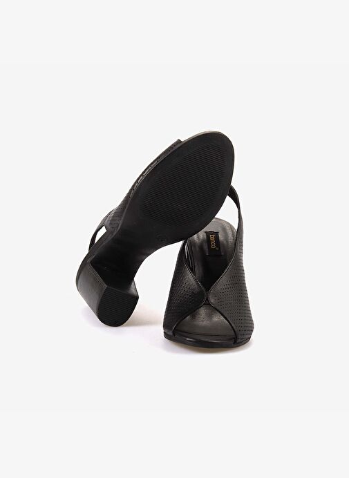 Kemal Tanca Kadın Topuklu Sandalet 11646 - Görsel 6