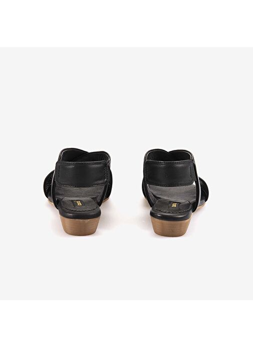 Kemal Tanca Hakiki Deri Eva Taban Kadın Sandalet 9011 - Görsel 5