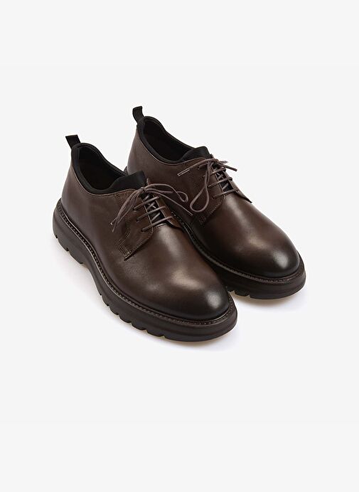 Kemal Tanca Hakiki Deri Erkek Günlük Ayakkabı 0218 - Görsel 4