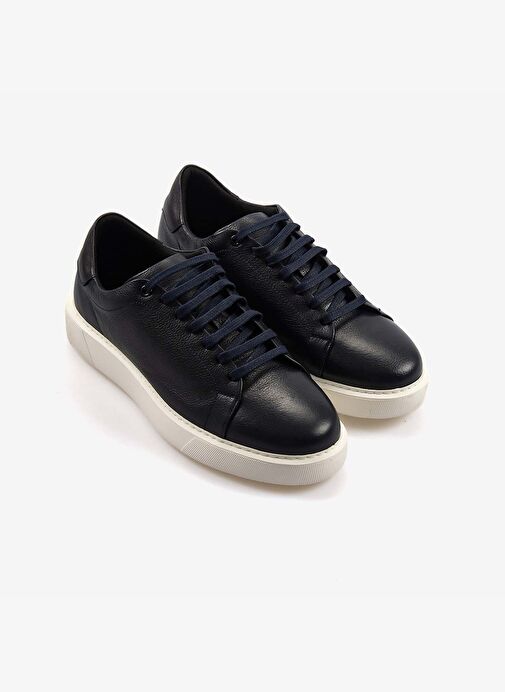 Mocassini Hakiki Deri Erkek Spor & Sneaker Ayakkabı S4 - Görsel 4