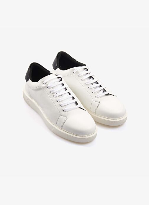 Mocassini Hakiki Deri Erkek Spor & Sneaker Ayakkabı S4 - Görsel 4