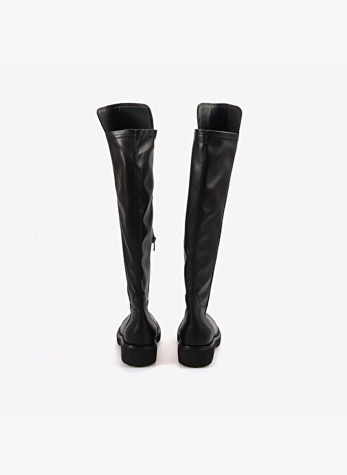 Rouge Hakiki Deri Kadın Günlük Çizme WEN5097 - Görsel 5