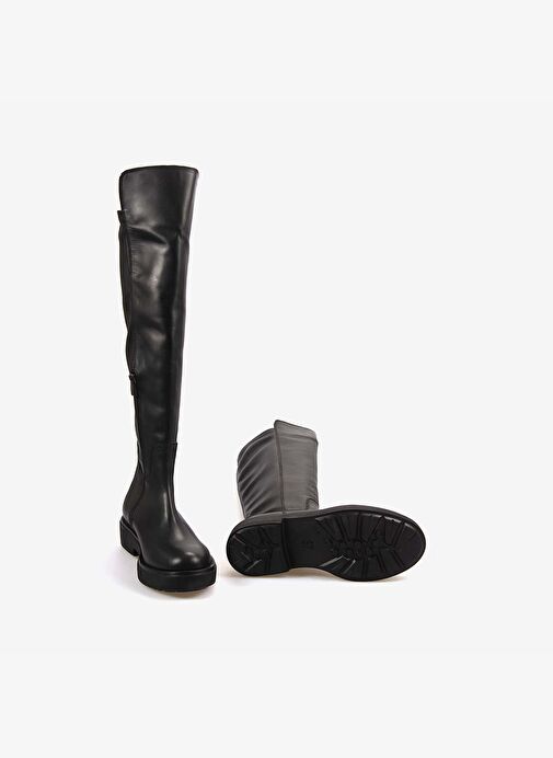 Rouge Hakiki Deri Kadın Günlük Çizme WEN5097 - Görsel 6