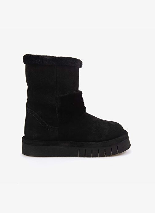 Rouge Hakiki Deri İçi Kürklü Kadın Bot 1070-1 - Görsel 2