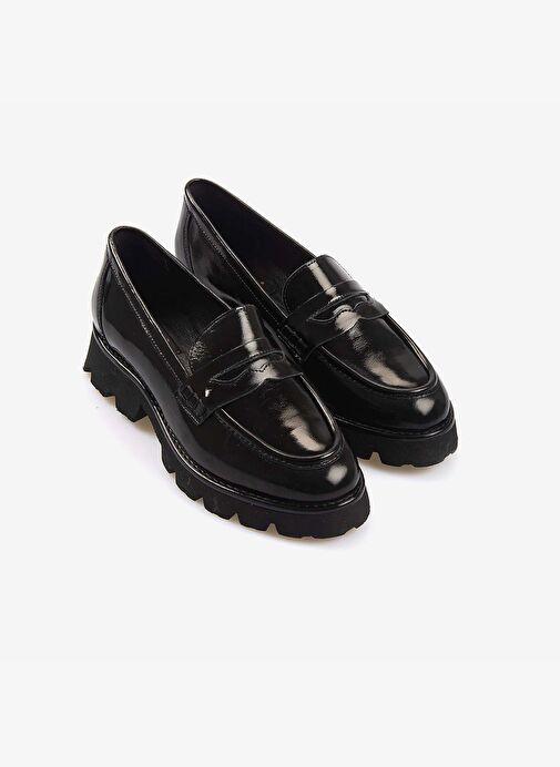 Kemal Tanca Hakiki Deri Kadın Günlük Ayakkabı 108606 - Görsel 4