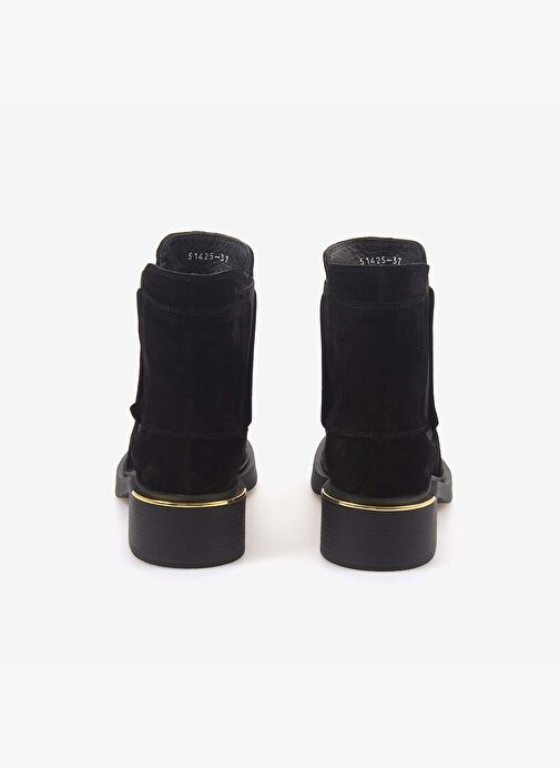 Rouge Hakiki Deri Kadın Süet Bot 51425 - Görsel 5