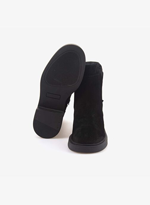Rouge Hakiki Deri Kadın Süet Bot 51425 - Görsel 6