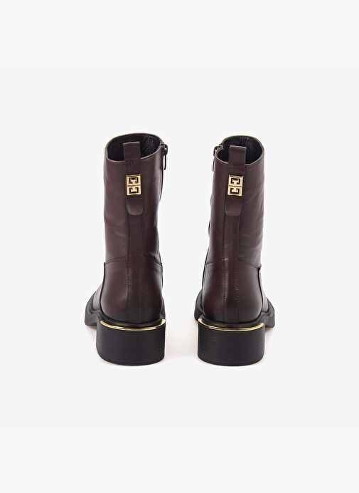 Rouge Hakiki Deri Kadın Günlük Bot 51427 - Görsel 5