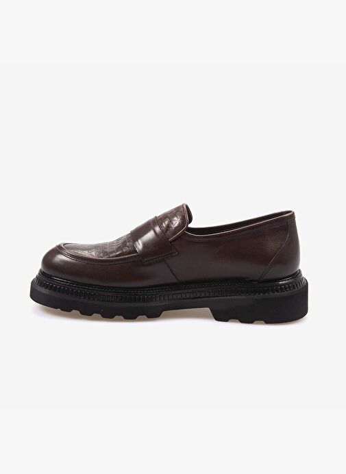 Mocassini Hakiki Deri Erkek Günlük Ayakkabı A4410-33 - Görsel 3