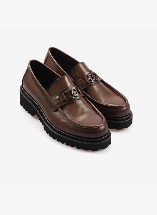 Mocassini Gold Hakiki Deri Erkek Günlük Ayakkabı 7554 - Görsel 4