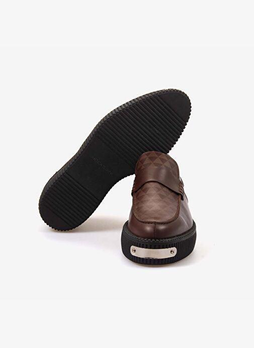 Mocassini Hakiki Deri Erkek Günlük Ayakkabı 2762A - Görsel 6