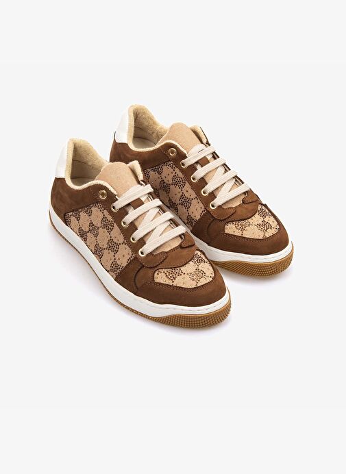 Rouge Hakiki Deri Kadın Spor & Sneaker Ayakkabı 7180-18 - Görsel 4