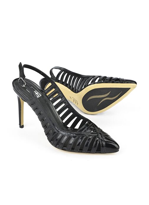Ziya, Kadın Hakiki Deri Topuklu Ayakkabı 1511030Z2532 Siyah - Görsel 9