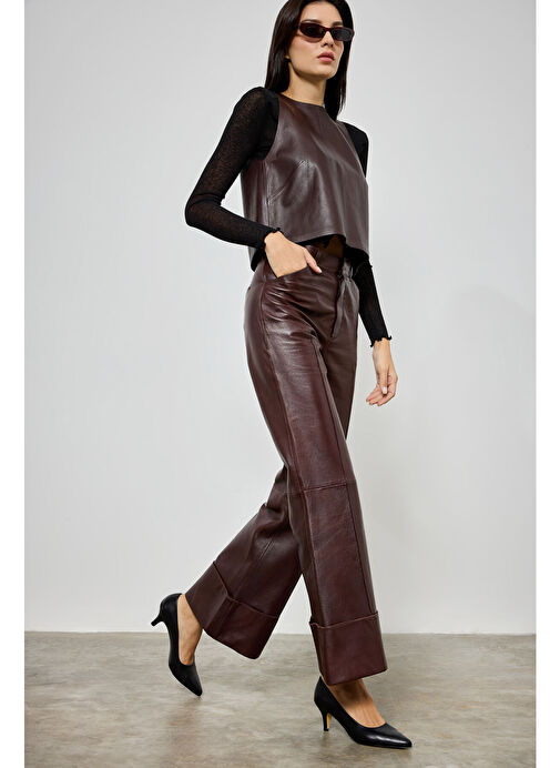 Ziya Siyah Kadın Deri Topuklu Ayakkabı 1231003 324_000 - Görsel 4