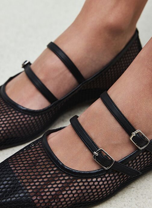 Ziya Siyah Kadın Babet 1511044Z101_000 - Görsel 4