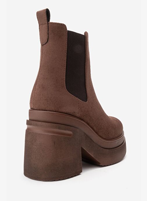 Luvi Shoes Luvi Shoes Belirsiz EMMA Kahverengi Süet Kadın Platform Topuklu Bot Boyner'de! Belirsiz - 6. görsel