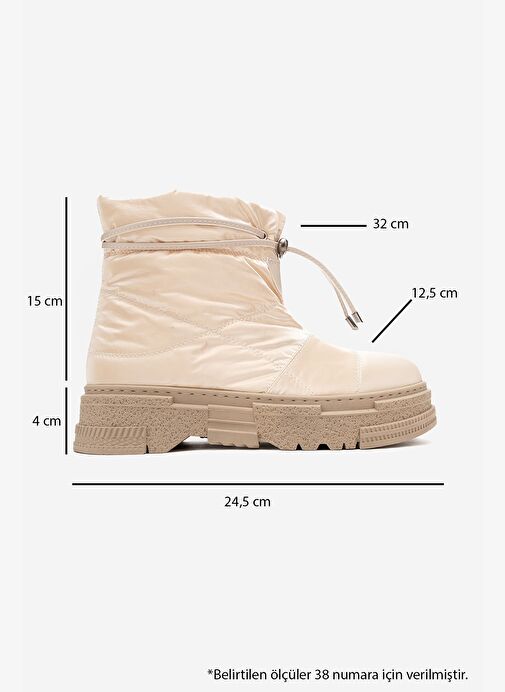 MESTA Bej Paraşüt Kadın Bot - Görsel 7