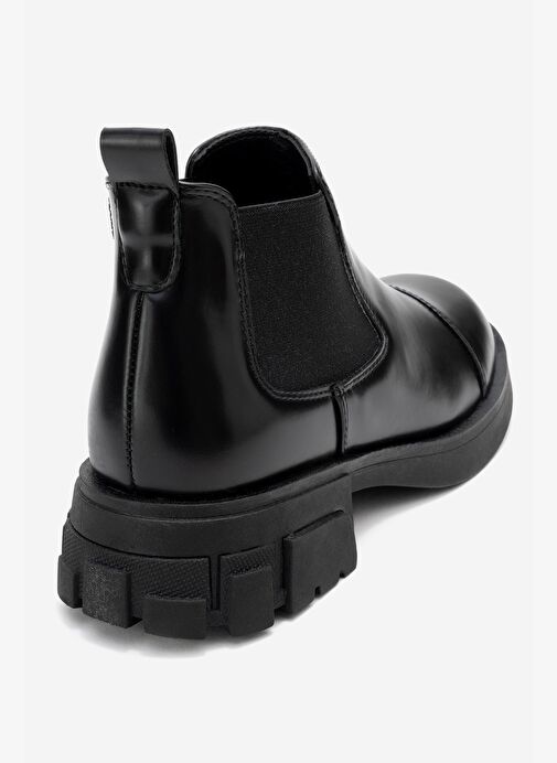 CAFUNE Siyah Mat Rugan Kadın Bot - Görsel 6