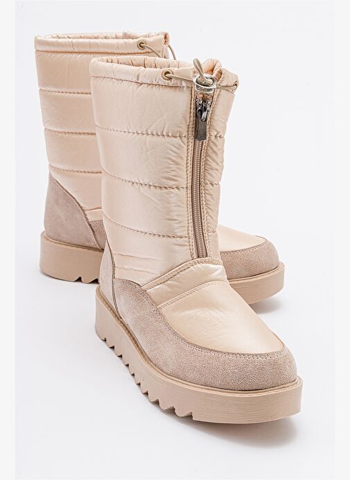 VAY Nude Fermuarlı Kadın Kar Botu - Görsel 2