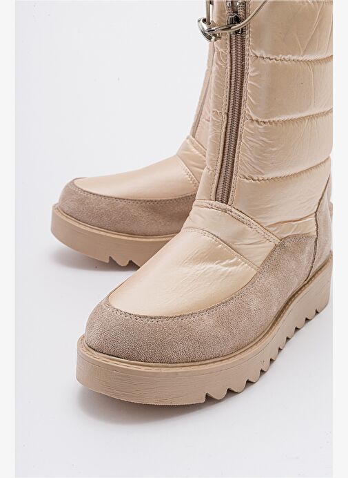 VAY Nude Fermuarlı Kadın Kar Botu - Görsel 6