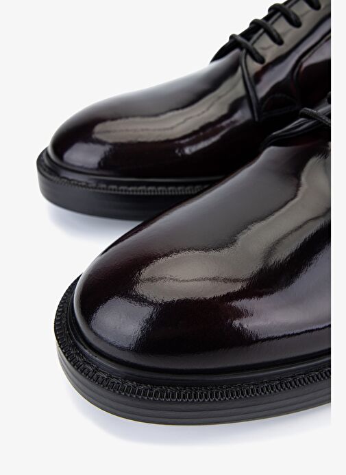 Valmenti Erkek Hakiki Deri Bordo Casual Ayakkabı - Görsel 4