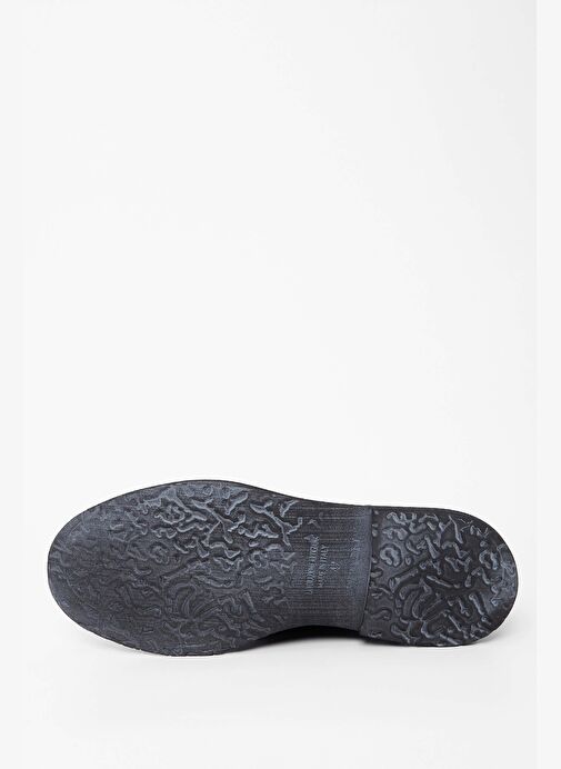 Exton Erkek Hakiki Deri Siyah Casual Ayakkabı - Görsel 5