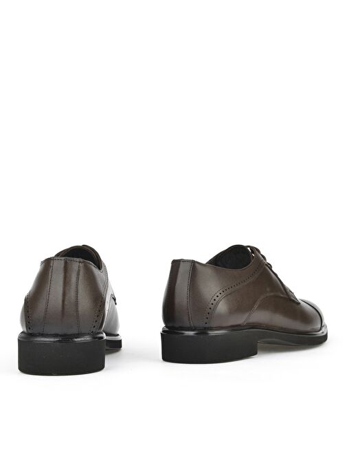 Ziya, Erkek Hakiki Deri Klasik Ayakkabı 15148Z837 Kahve - Görsel 4
