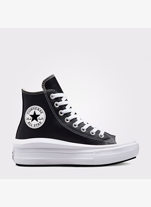 Converse Converse Chuck Taylor All Star Move Unisex Siyah Deri Platform Sneaker Boyner'de! Siyah - 2. görsel