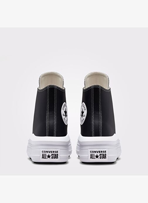 Converse Converse Chuck Taylor All Star Move Unisex Siyah Deri Platform Sneaker Boyner'de! Siyah - 4. görsel