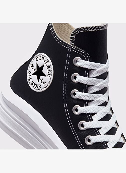 Converse Converse Chuck Taylor All Star Move Unisex Siyah Deri Platform Sneaker Boyner'de! Siyah - 8. görsel