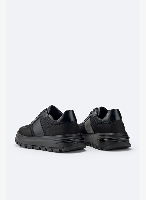 Erkek Siyah Deri Ayakkabı A52Y8021 - Görsel 6