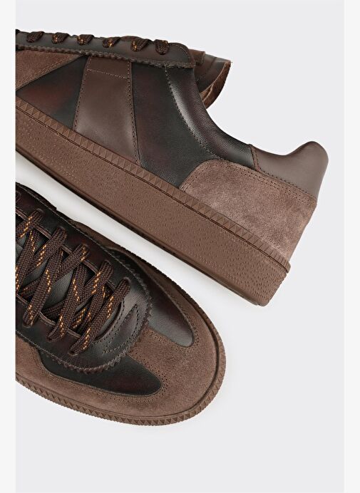 Vizon Deri Erkek Günlük Ayakkabı - Görsel 6