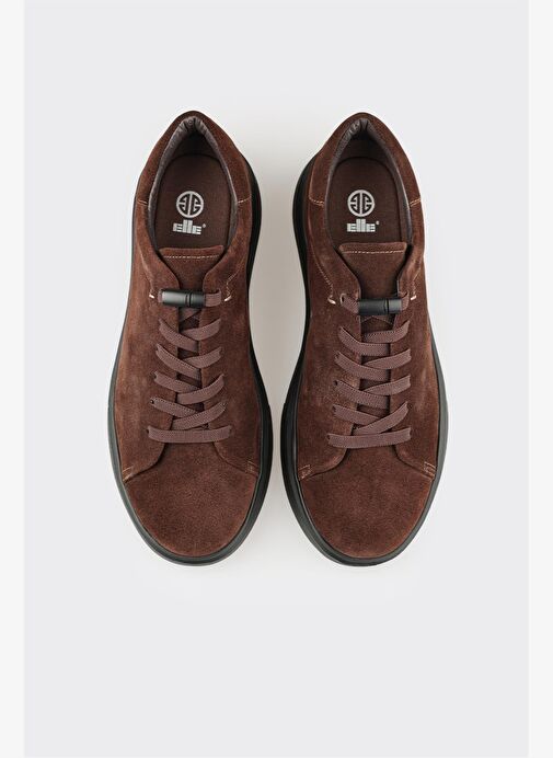 Kahve Deri Erkek Günlük Ayakkabı - Görsel 5