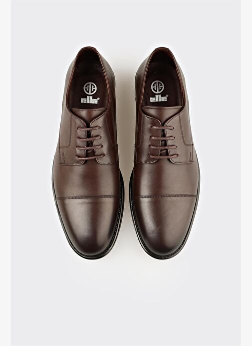 Kahve Deri Erkek Klasik Ayakkabı - Görsel 5
