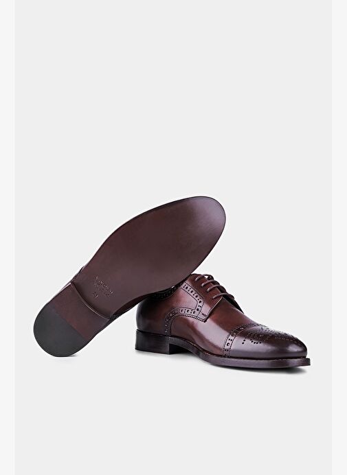 Bisse Bisse Belirsiz Erkek Rugan Klasik Kahve Ayakkabı AY22K22212_D11 Boyner'de! Belirsiz - 5. görsel